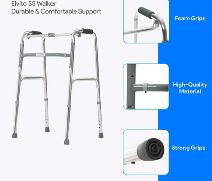 Elvito Dual Action Folding Walker