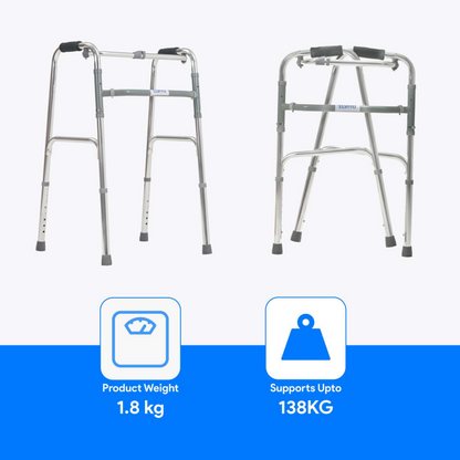 Elvito Dual Action Folding Walker
