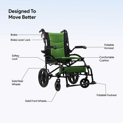 Elvito Travel wheel chair